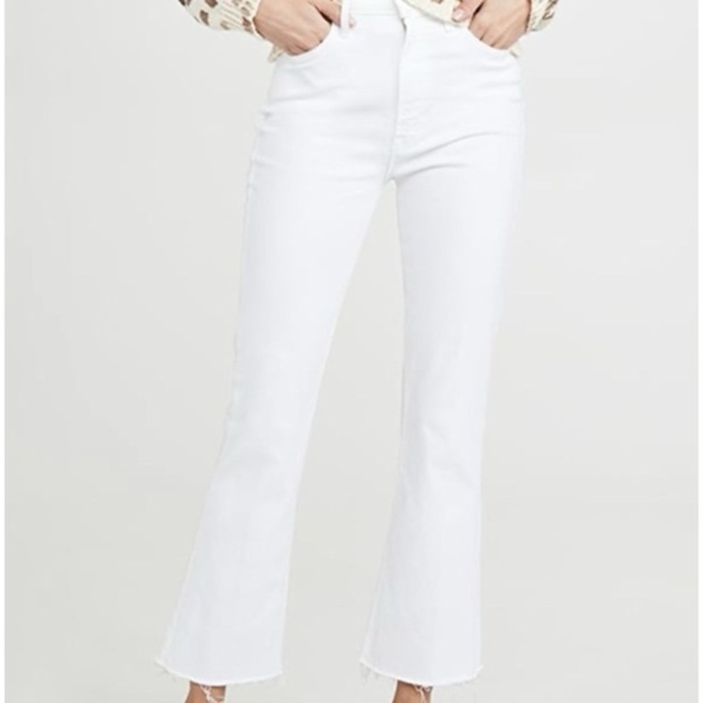 Mother white jeans